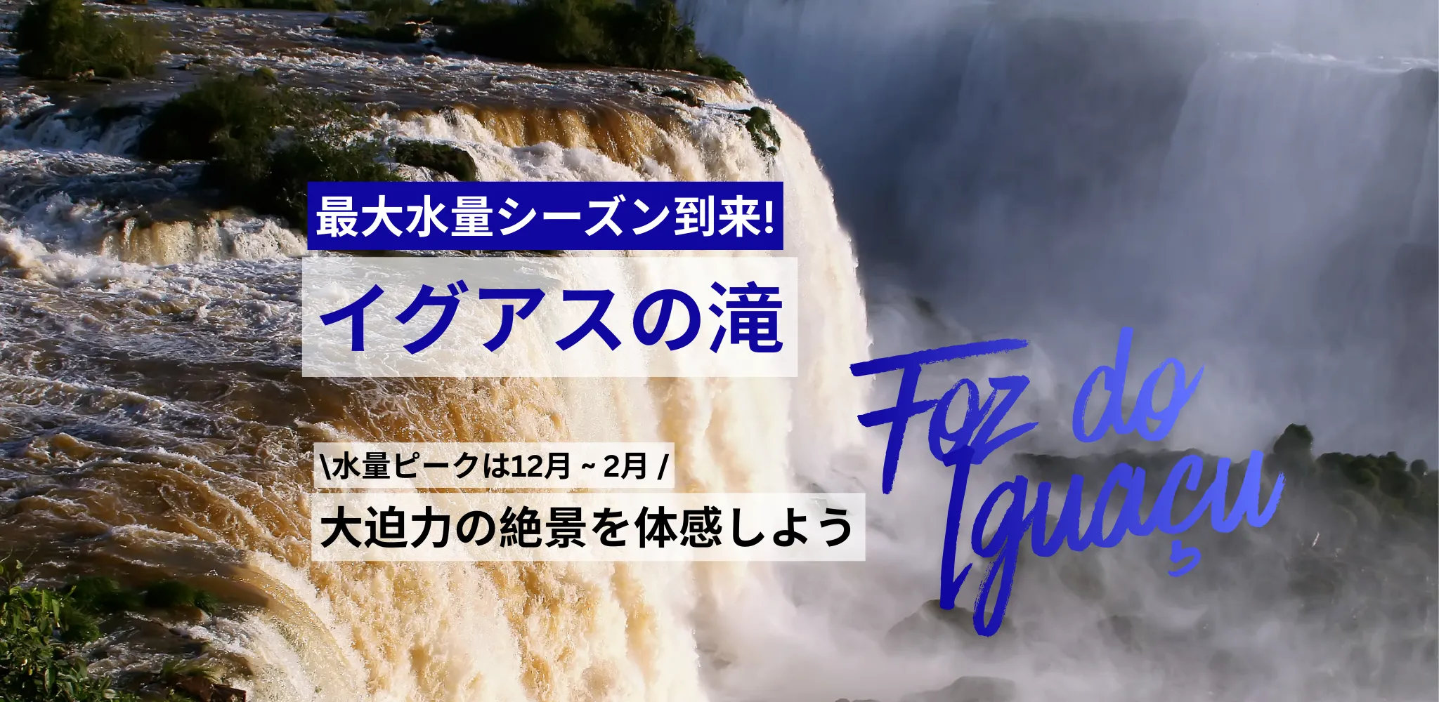 イグアスの滝特集