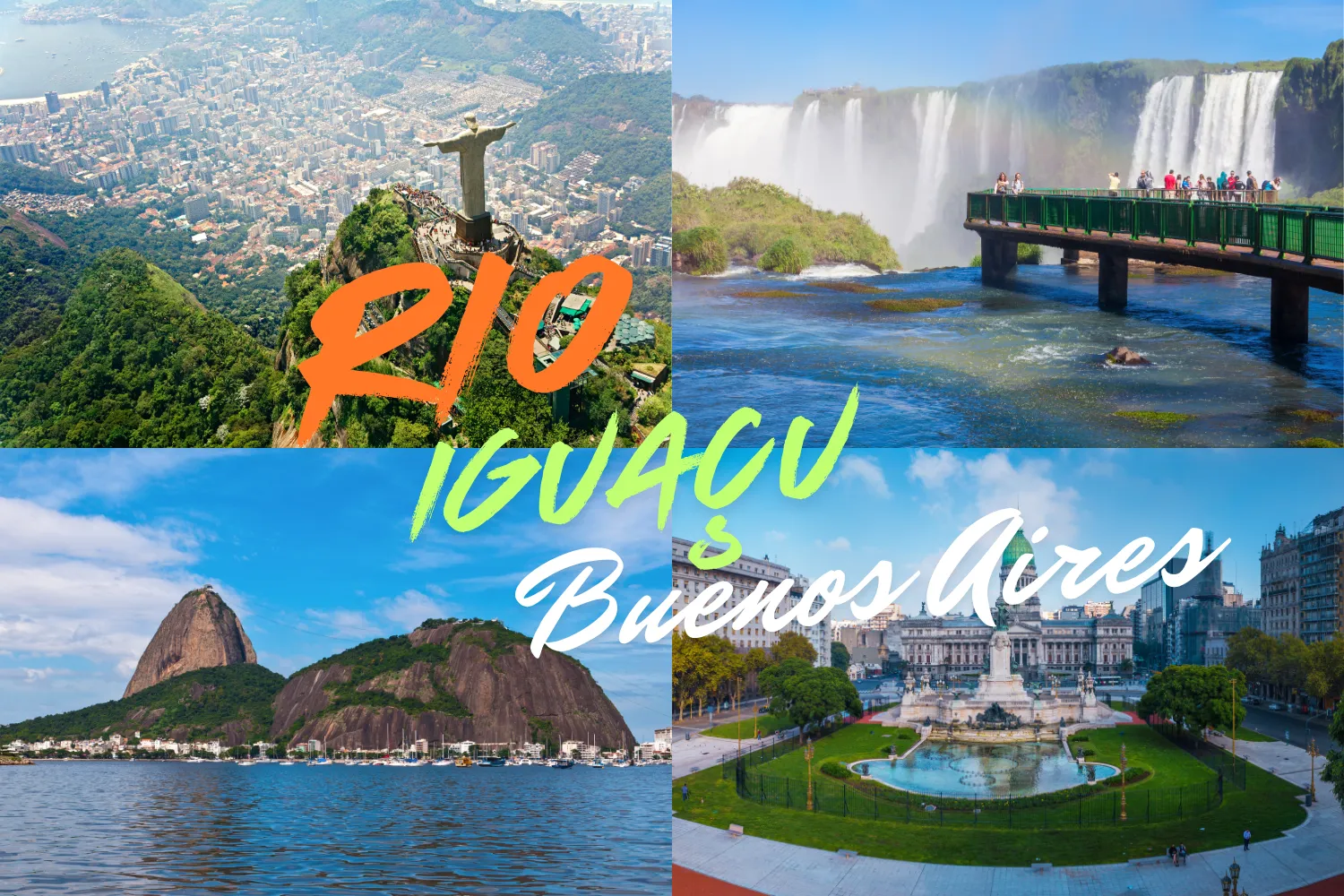 リオ イグアス ブエノスアイレス 周遊